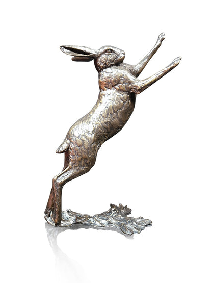Large Hare Boxing Bronze Sculpture by Michael Simpson - Richard Cooper Bronze Limited Edition