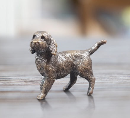 Cockapoo Bronze Dog Figurine by Keith Sherwin (Limited Edition)