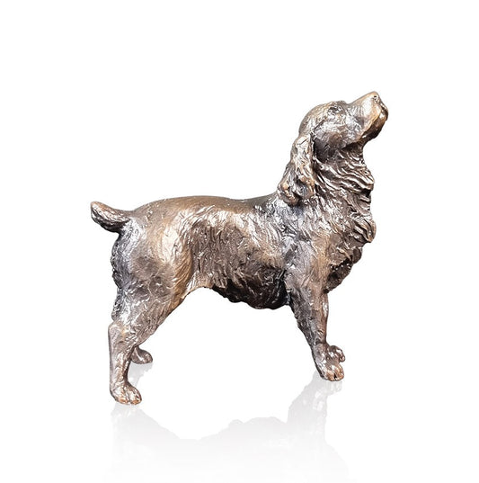 Cocker Spaniel Bronze Dog Figurine by Keith Sherwin (Limited Edition)