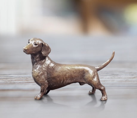 Dachshund Bronze Dog Figurine by Keith Sherwin (Limited Edition)