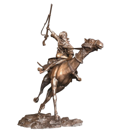 Desert Winds Bronze Camel Sculpture by Carl Reid