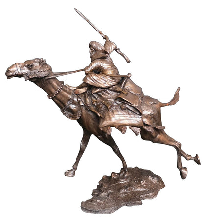 Desert Winds Bronze Camel Sculpture by Carl Reid
