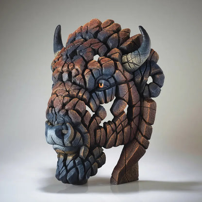 Edge Sculpture Buffalo (Brown) by Matt Buckley