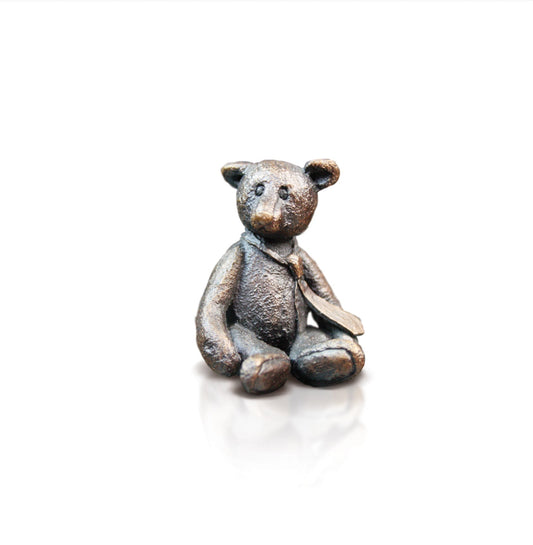 Edward Bronze Teddy Bear Figurine by Michael Simpson (Richard Cooper Bronze)