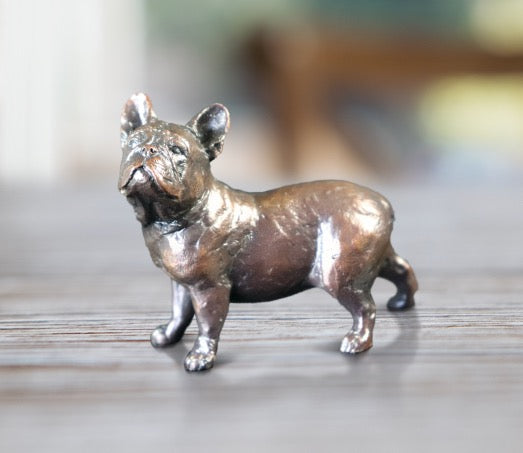 French Bulldog Bronze Dog Figurine by Keith Sherwin (Limited Edition)