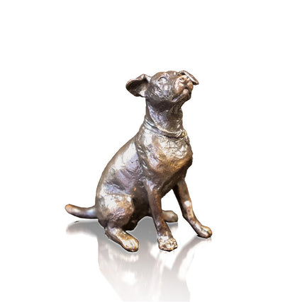 Jack Russell Bronze Dog Figurine by Michael Simpson (Limited Edition)