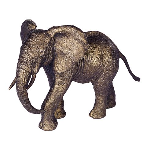 Mother Elephant Bronze Figurine by Juliet Collins Frith Sculpture