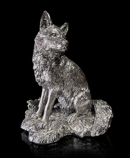 A Moment's Rest Fox Figurine  by Keith Sherwin