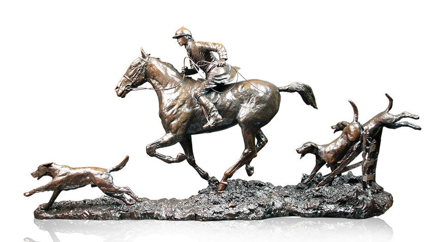 Open Fields by David Geenty (Richard Cooper Bronze)