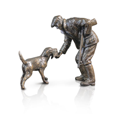 Safe Retrieve Bronze Sculpture by Michael Simpson (Richard Cooper Bronze)