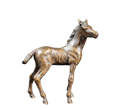 Mare & Foal Bronze Horse Figurine by Michael Simpson (Richard Cooper Bronze)