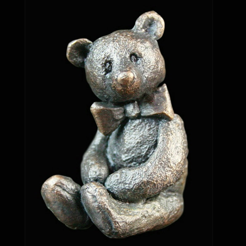 Arthur Bronze Teddy Bear Figurine by Michael Simpson (Richard Cooper Bronze)