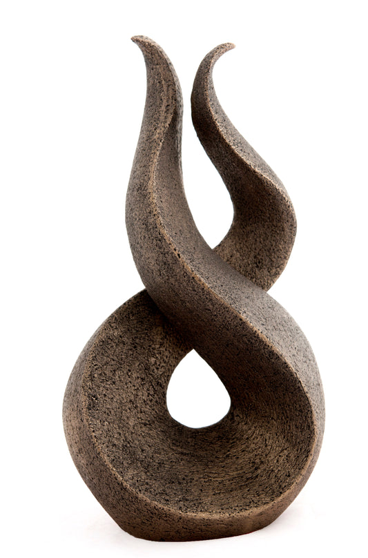 The Curve Contemporary Bronze Sculpture by Adrian Tinsley for Frith Sculpture