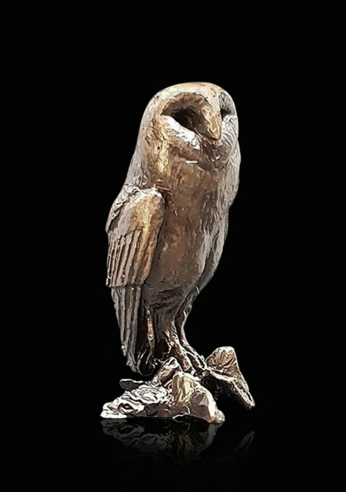 Butler & Peach Miniatures - Bronze Barn Owl