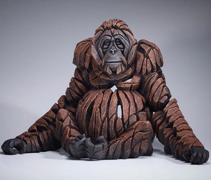 Edge Sculpture Orangutan by Matt Buckley