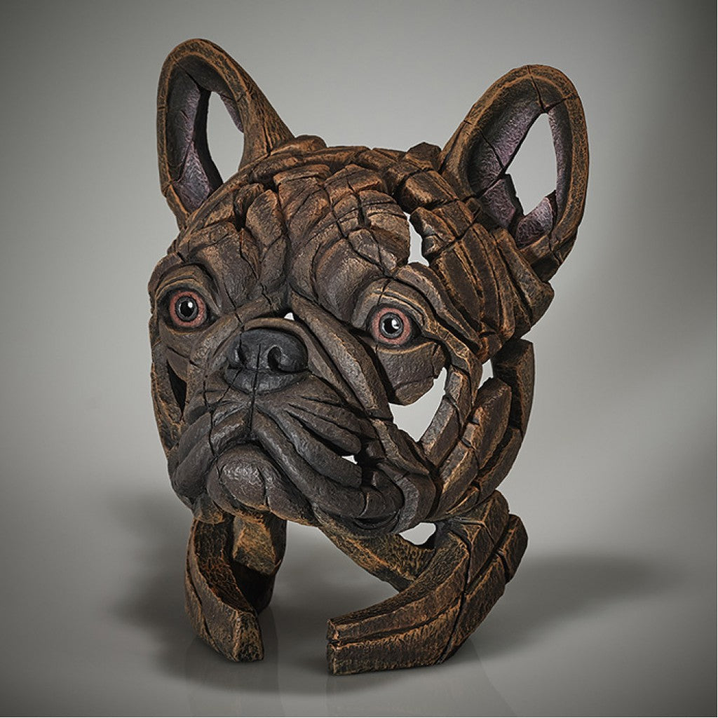 Edge Sculpture French Bulldog Brindle by Matt Buckley