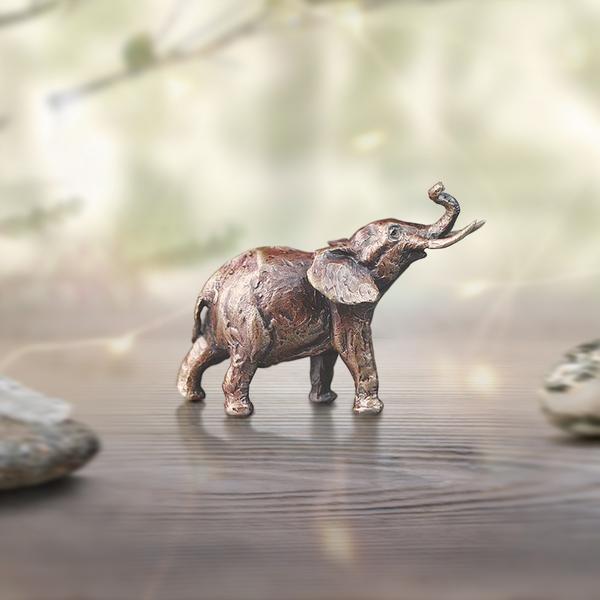 Butler & Peach Miniatures - Bronze Elephant 2