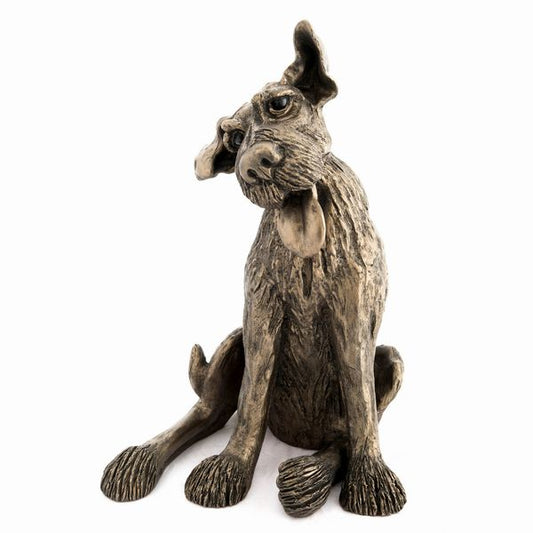 Clyde Bronze Dog Figurine by Harriet Dunn (Frith Sculpture)