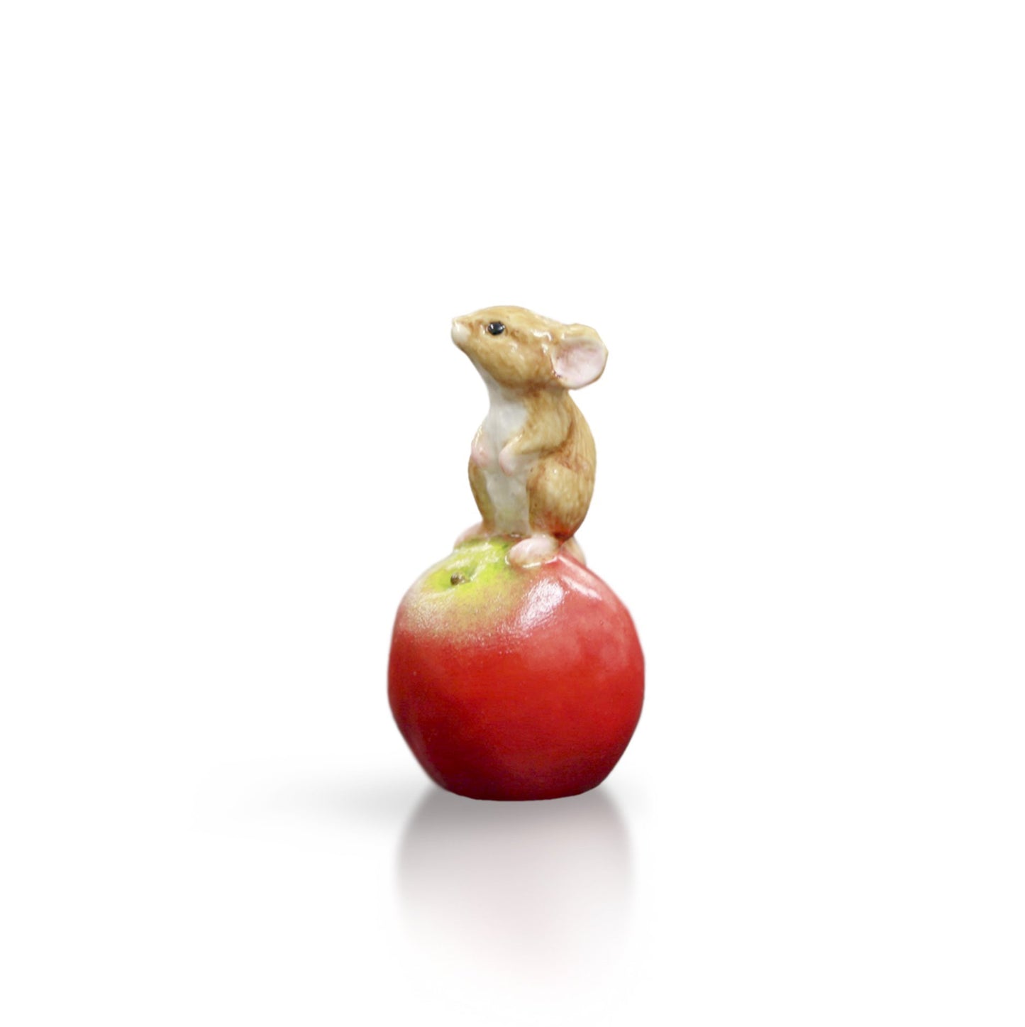 Richard Cooper The Cottage Studio Baby Mouse on Apple by Keith Sherwin