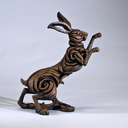 Edge Sculpture Hare - Brown