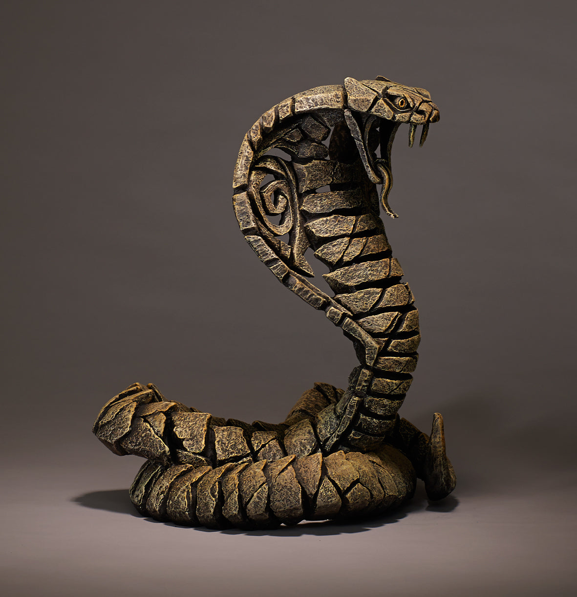 Edge Sculpture Cobra - Desert by Matt Buckley