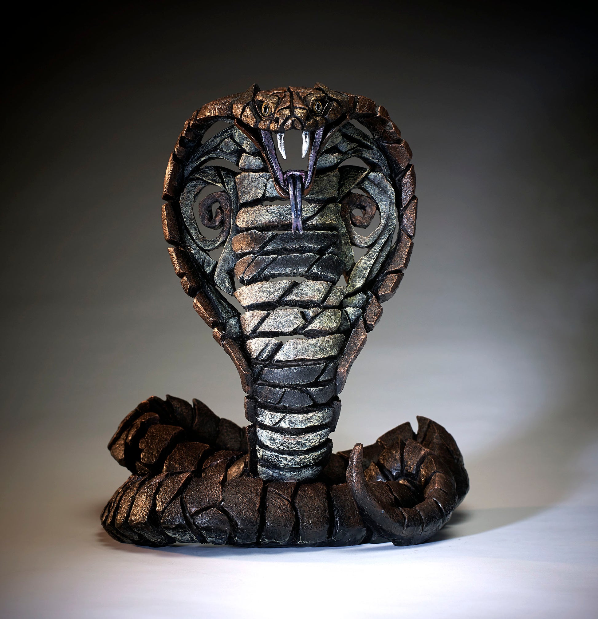 Edge Sculpture Cobra - Copper Brown