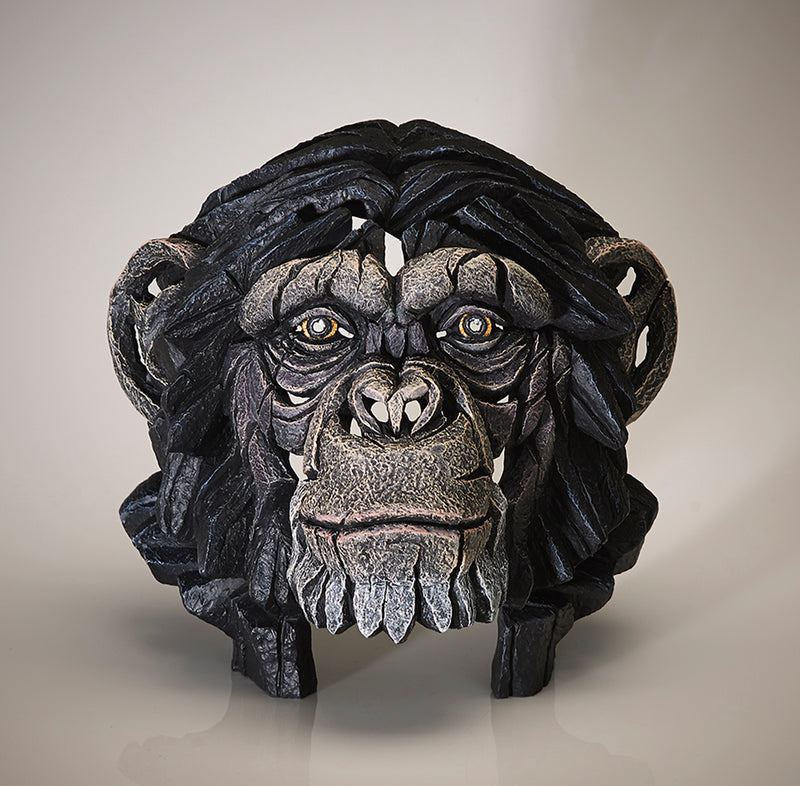Edge Sculpture Chimpanzee Bust