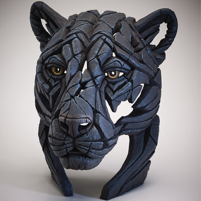 Edge Sculpture Panther Bust by Matt Buckley