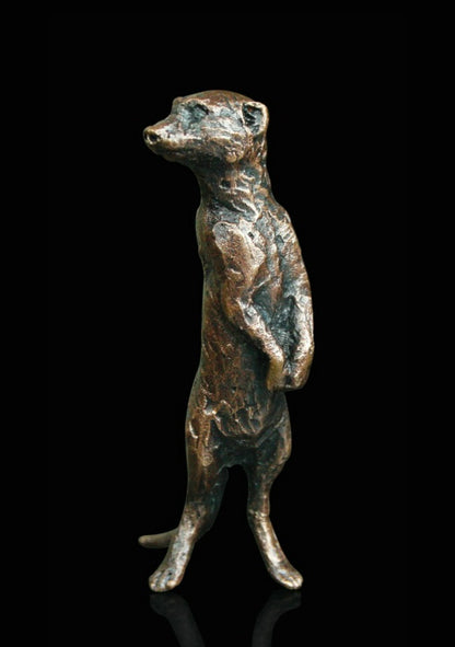 Butler & Peach Miniatures - Bronze Meerkat Standing