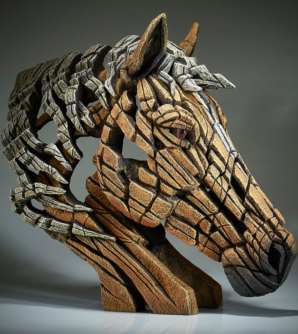 Edge Sculpture Palomino Horse