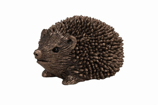 Prickly Hoglet Walking Bronze Figurine by Thomas Meadows (Frith Sculpture)