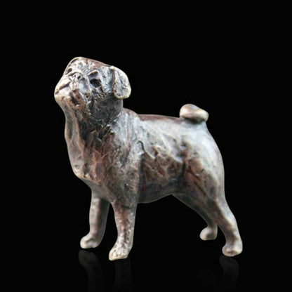 Butler & Peach Miniatures - Bronze Pug