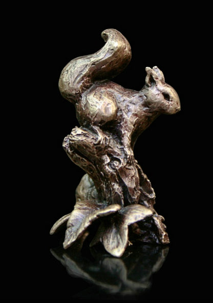 Butler & Peach Miniatures - Bronze Red Squirrel