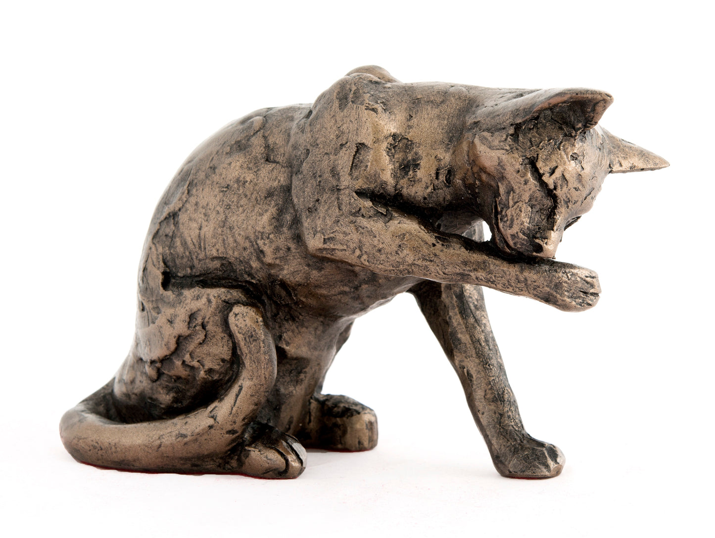 Muffin Bronze Cat Figurine by Paul Jenkins (Frith Sculpture)