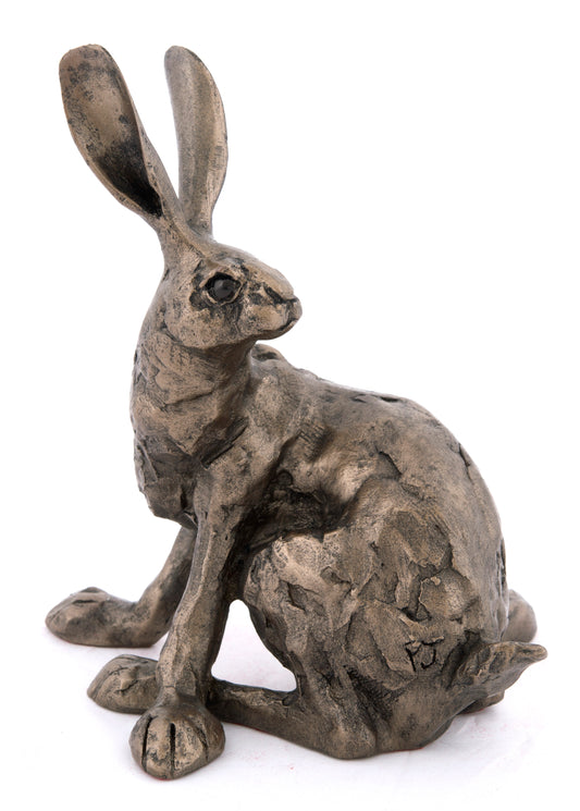 Humphrey Hare Bronze Hare Figurine by Paul Jenkins (Frith Sculpture)