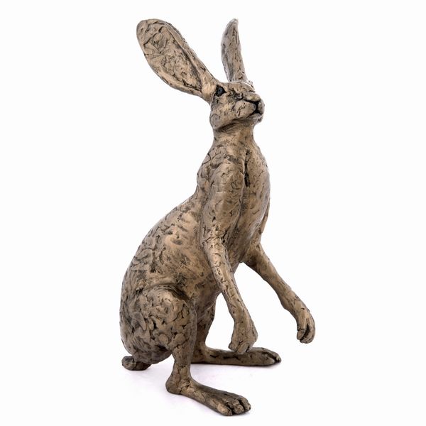 Thomas the Dorset Hare Bronze Hare Figurine by Thomas Meadows (Frith Sculpture)