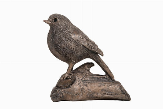 Robin Bronze Figurine by Thomas Meadows (Frith Sculpture)
