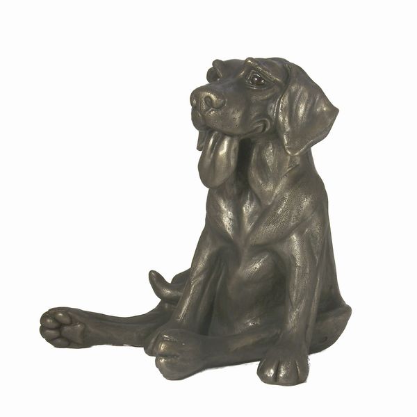 Truffle Labrador Bronze Dog Figurine by Harriet Dunn (Frith Sculpture)