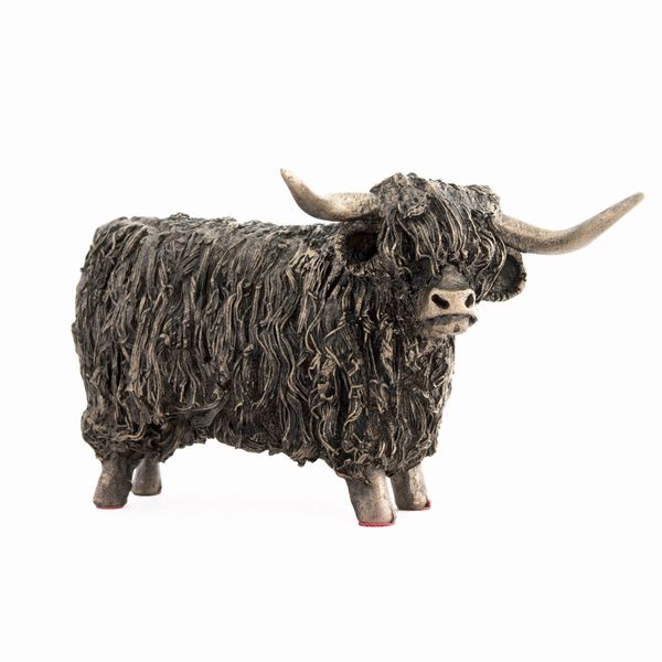 Highland Bull Standing Small by Veronica Ballan