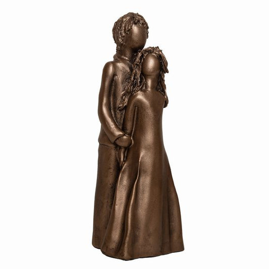 Lovers Contemporary Bronze Figurine by Veronica Ballan (Frith Sculpture)