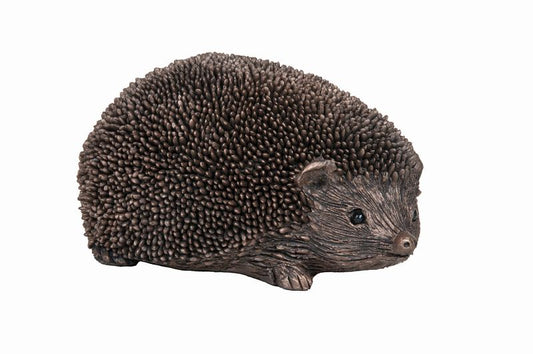 Wiggles Hedgehog walking Bronze Figurine by Thomas Meadows (Frith Sculpture)