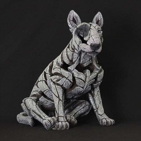Edge Sculpture Bull Terrier - Bulls Eye by Matt Buckley