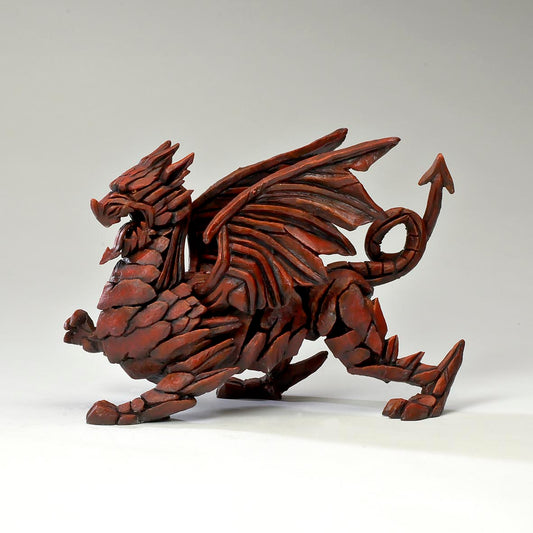 Edge Sculpture Dragon - Red