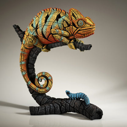 Edge Sculpture Chameleon (Orange) by Matt Buckley
