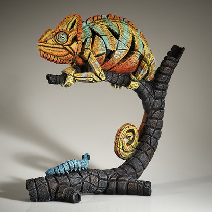 Edge Sculpture Chameleon (Orange) by Matt Buckley