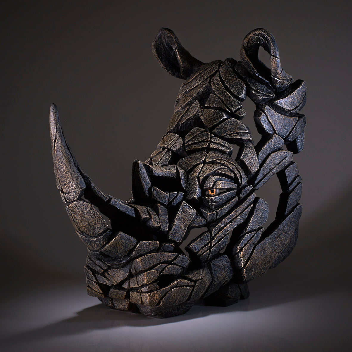Edge Sculpture Rhinoceros by Matt Buckley