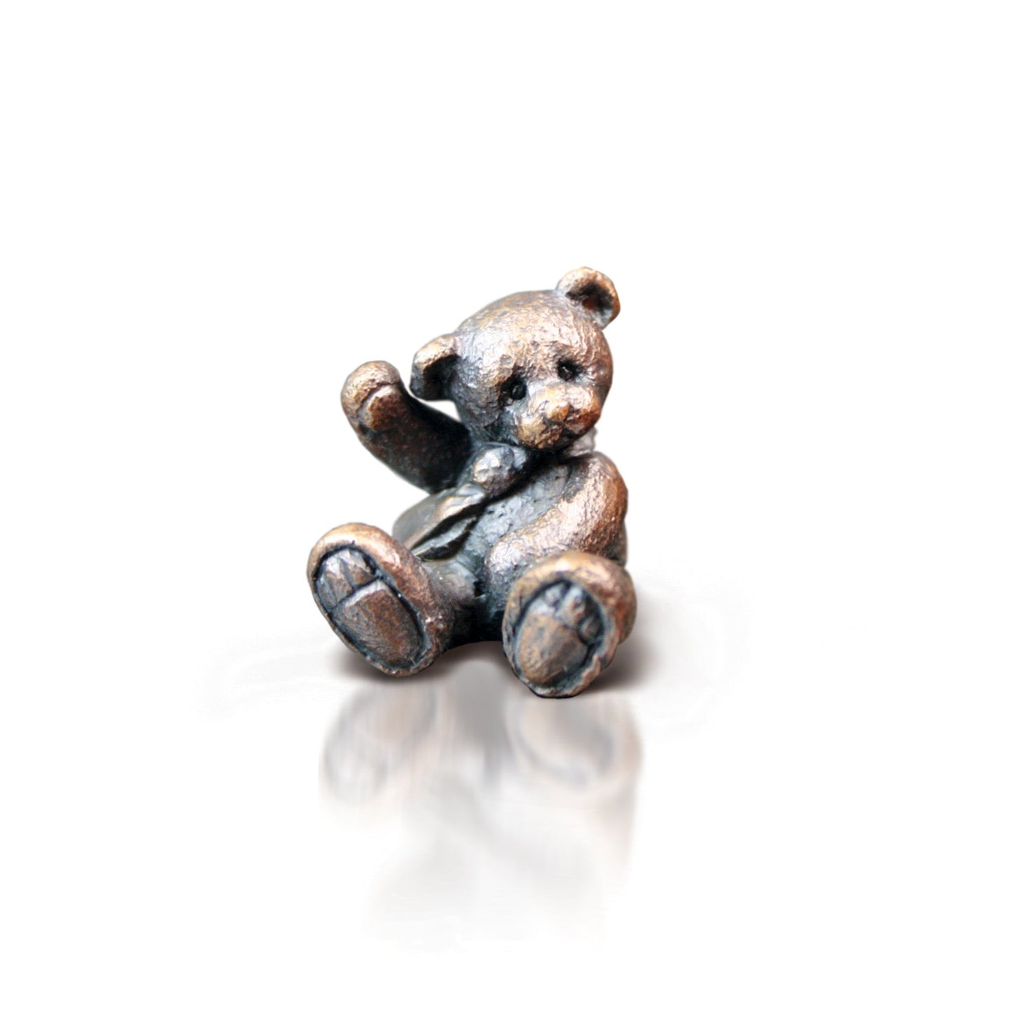 Milo Bronze Teddy Bear Figurine by Michael Simpson (Richard Cooper Bronze)