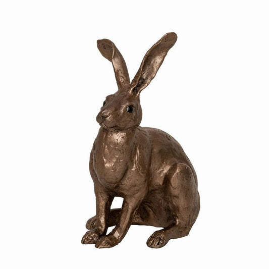 Huxley Hare Bronze Hare Figurine by Paul Jenkins (Frith Sculpture)