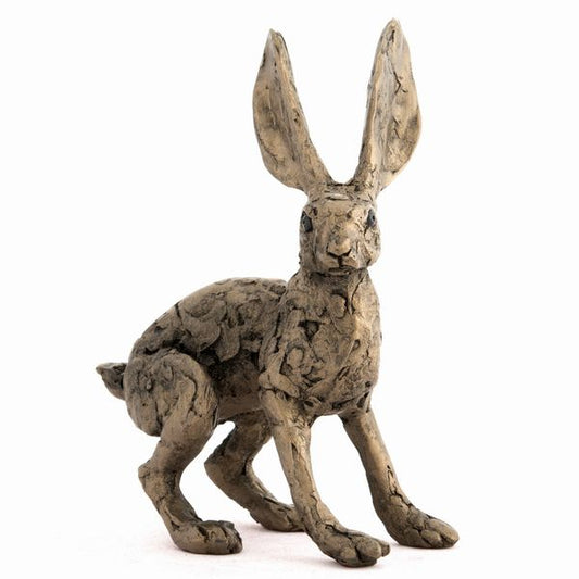 Tim Bronze Hare Figurine by Thomas Meadows (Frith Sculpture)