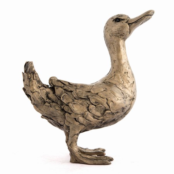 Dilly Duck Bronze Figurine by Thomas Meadows (Frith Sculpture)